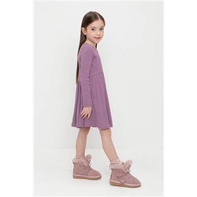Платье насыщенный виноград к525 Crockid