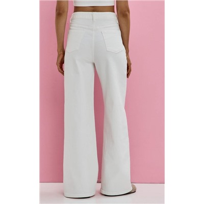 Джинсы F612-0137 white