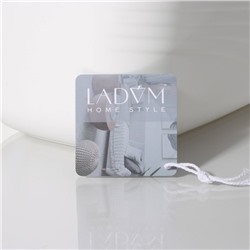 Контейнер для хранения с ручкой LaDо́m «Лаконичность», 27×14,8×11,8 см, цвет белый