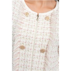 Жакет Д 3302/молочно-пудровый