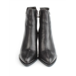 04-M3-9146 BLACK Ботильоны зимние женские (натуральная кожа, натуральный мех)