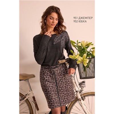 NiV NiV fashion 951 графит, Джемпер