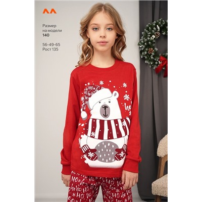 Детская новогодняя пижама Happyfox