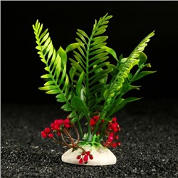 Растение искусственное аквариумное, 18×9×14 см