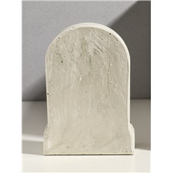 Икона настольная с подставкой под свечу «Распятие», гипс, роспись, 18×13×7 см