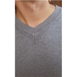 Пуловер P121-15-901 grey melange