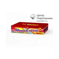 Радужный каскад (0,4"-1,0"х205) (СС7012)СуперСалют