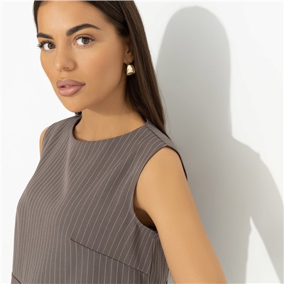 Блуза свободной посадки, Кейт Мосс отдыхает (brown)