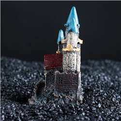 Декор для аквариума «Замок» малый, 7.5×6×10 см