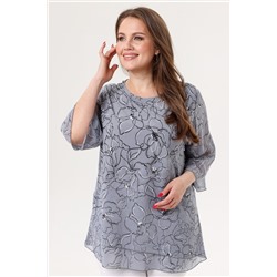 Блузка женская  7024/25/Серый