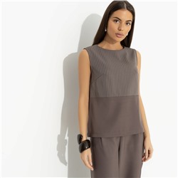 Блуза свободной посадки, Кейт Мосс отдыхает (brown)