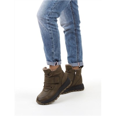 04-WB012-2M SWAMP Кроссовки зимние женские (натуральная кожа, 100% шерсть)