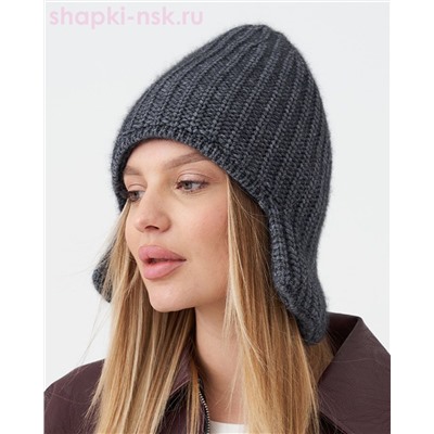 Агава пряжа Енот Ушанка женская (56-58)