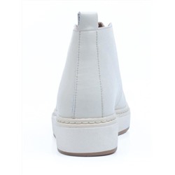 01-5173-3 BEIGE Ботинки демисезонные женские (натуральная кожа, байка)