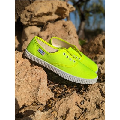 INGLESITA 60 fluor amarillo+Pendientes flores PA37368 limón АКЦИЯ