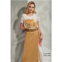 NiV NiV fashion 2649, Блуза Цвет белый, Размер 46
