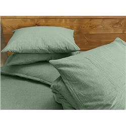 Постельное белье из вареного хлопка ХВ-003 хвойный меланж