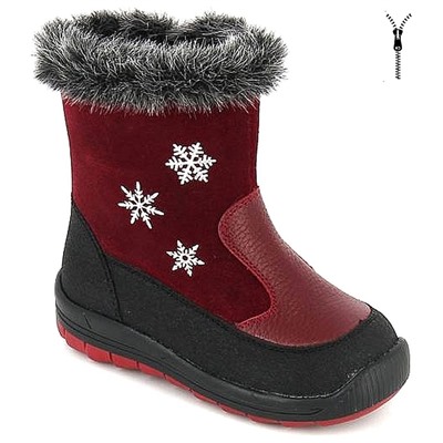 Сапоги зима ТОТТА 268 бордо Ш ( 4,0) Н.К.