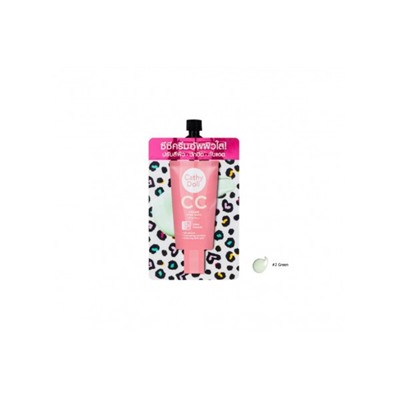 Матирующий CC крем с защитой от солнца SPF50+PA+++ от Cathy Doll,  Speed White CC Cream SPF50+PA+++, 6 гр (#02, Green)