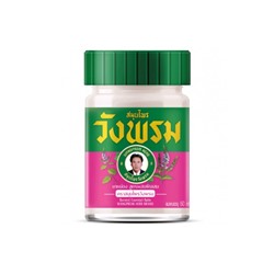 Розовый (охлаждающий) тайский бальзам от Wangprom Herb, Pink Balm, 50 гр