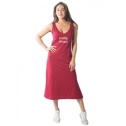 Платье женское pretty smart КП1437П2 бордовый