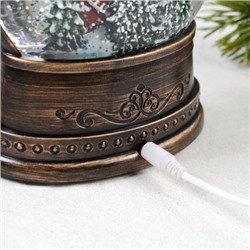 Светильник настольный новогодний 12х7,5х24 см / NG206-17 /уп 12/ музыкальный