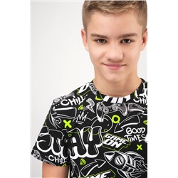 Хлопковый костюм для мальчика Happyfox