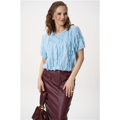 Блузка Лили (голубой)
