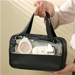 Косметичка прозрачная непромокаемая, Размер: M Средний 25*16*9 см.