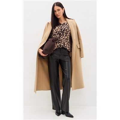 Джемпер TP322-15703 beige leopard
