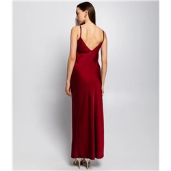 Платье #БШ1989, бордовый