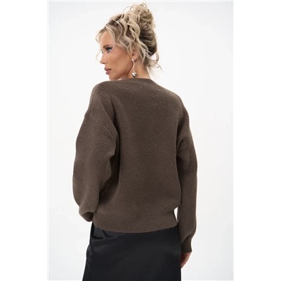 Пуловер Дея (шоколад)