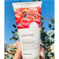 Уценка ZHENMEI Пенка для умывания Cherry Amino Acid Moisturizing Facial Cleanser 168мл