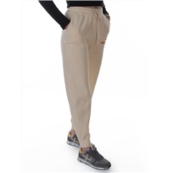 2621 MILK Штаны спортивные утепленные женские (85% хлопок, 10% полиэстер, 5% спандекс)