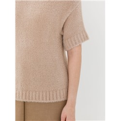 Блуза вязаная бежевого цвета