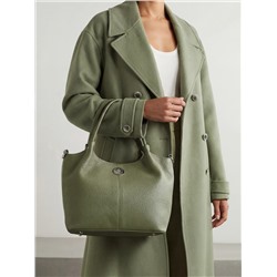 Женская кожаная сумка Richet 3212LN 807 Зеленый