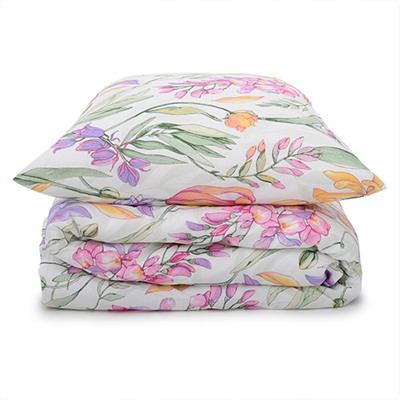 КПБ Simple Life 2,0 спальный, бязь, 100 % хлопок, пл. 120 гр./кв.м., Floral (Флорал) Пододеяльник 177*217, простыня 180*217, наволочка 70*70 (2 шт.)
