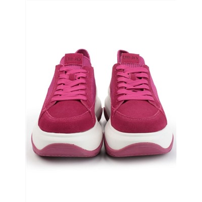 05-A9000-6 PINK Кроссовки женские (натуральная замша)