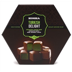 Рахат-лукум со вкусом мяты в молочном шоколаде, Koska, 140 г