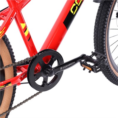 Велосипед 24" рама 13" 7sp COMIRON REBEL красный