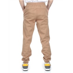 NO26BR BEIGE Брюки спортивные мужские (90% хлопок, 10% полиэстер)