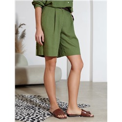 Шорты изо льна с вискозой
