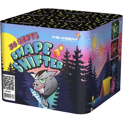 Фейерверк M1071 Крутой праздник / Shape Shifter (1" х 36)