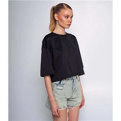 Футболка #ОКТ095009, чёрный