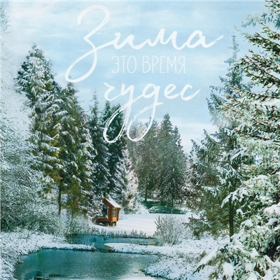 Полотенце кухонное новогоднее «Этель. Зимняя сказка», 40×70 см, 100% хлопок, саржа 190 г/м²