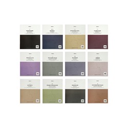 Комплект 12 предметных тетрадей 48 листов, справочная информация, 60 г, мраморные, пастельные