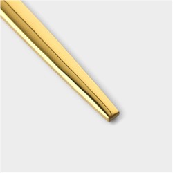 Набор ножей столовых Magistro «Блинк», длина 22 см, набор 6 шт., нержавеющая сталь, золотистый