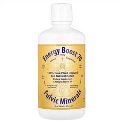 Morningstar Minerals, Energy Boost 70, фульвовые минералы, 250 мг, 946 мл (32 унции)