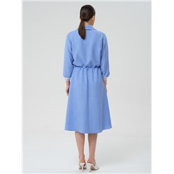 Платье миди с рукавом 3/4