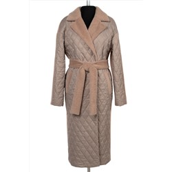 01-11601 Пальто женское демисезонное (пояс)